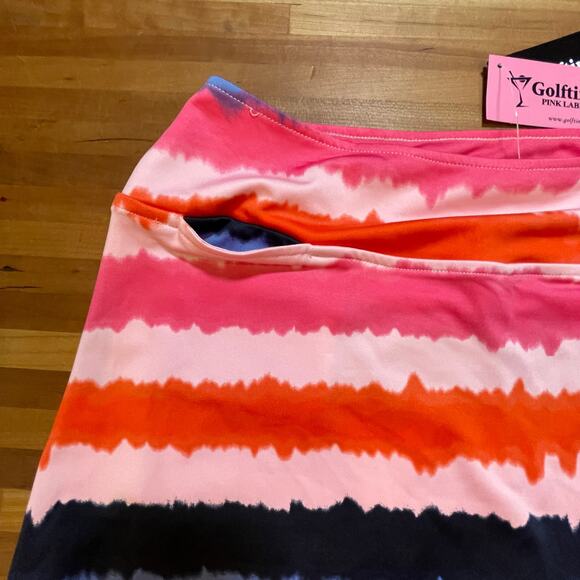 Golftini Women's 16” Radiant Pull-on a-Line Skort, XL pink - Picture 6 of 8